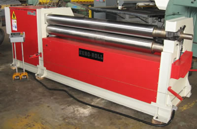 8" x 1/4" EURO ROLL ... HYDRAULIC PLATE ROLL